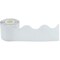 Teacher Created Resources White Scalloped Rolled Border Trim, 50 Feet Per Roll, PK3 TCR8942 - alternate 3
